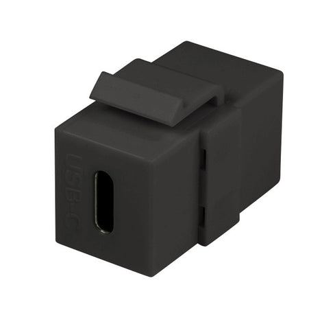 Connettore Keystone USB-C&trade F/F 17,2 mm Nero