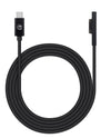 Cavo di ricarica da USB-C&trade a Surface® Connect 1,8m Nero