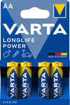 Blister 4 Batterie 1.5V Longlife Power Alcalina Stilo AA