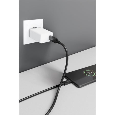 Cavo SuperSpeed USB-C&trade Maschio/USB-C&trade Maschio 100W PD 0.5m Nero