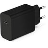 Caricabatterie USB-C&trade 25W Ricarica Rapida Nero