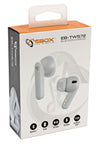 Auricolari Bluetooth v5.1 con Custodia di Ricarica Bianco