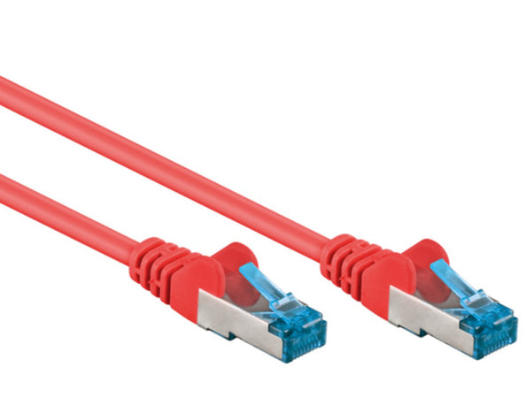 Cavo di Rete Patch in Rame Cat. 6A S/FTP LSZH 2 m Rosso