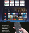 Decoder Smart AndroidTV BoxQ Google 4K Dolby con Dongle DVBT2