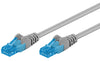 Cavo di rete Patch in Rame Cat. 6A Grigio UTP 0,5 m