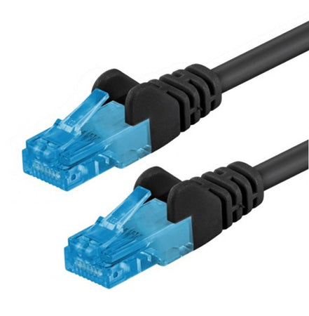 Cavo di rete Patch in Rame Cat. 6A Nero UTP 30m