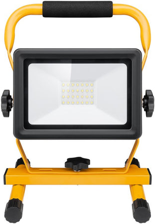 Faretto da Costruzione a LED con Supporto 30W