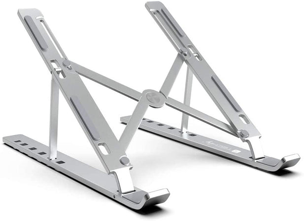 Supporto Pieghevole in Alluminio per Notebook Tablet e Smartphone da 10'' a 16''