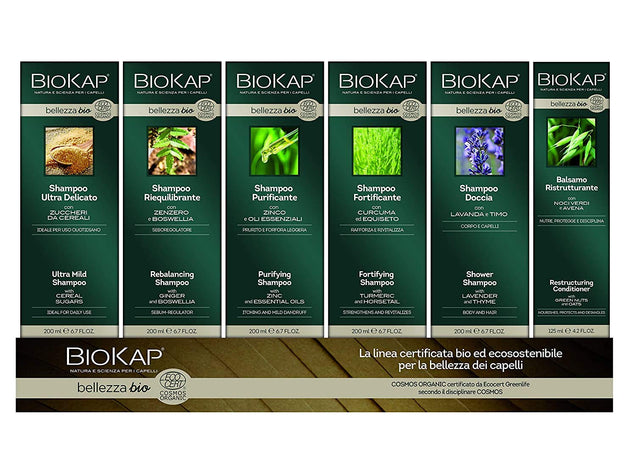 Bios Line Biokap Shampoo per Uso Frequente, con Lavanda e Timo, 200 ml - Naturopatica shop & therapy