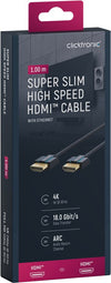 Cavo HDMI&trade 2.0 Super Sottile 4K@60Hz 1m