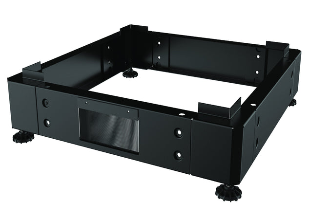 Zoccolo 600 x 600 mm per Armadi Rack Nero