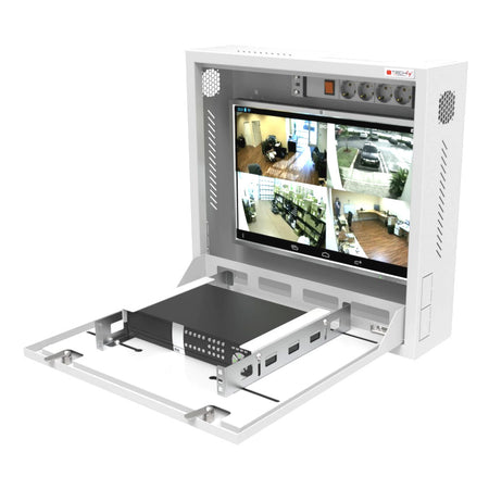 Box di Sicurezza per DVR e Sistemi di Videosorveglianza Bianco