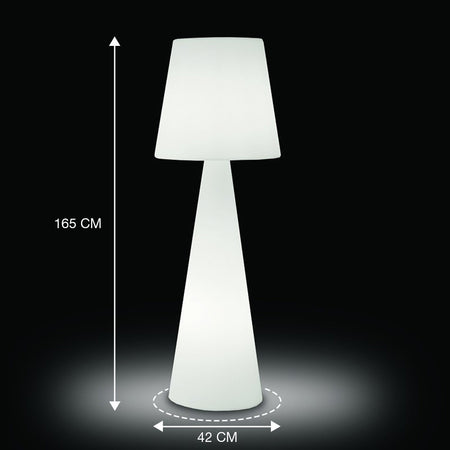 Lampada LED RGB da Pavimento Multicolor 16 Colori Regolazione Intensit&agrave IP66