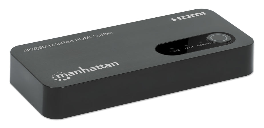 Splitter HDMI 4K@60Hz UHD 3D con LED 2 vie