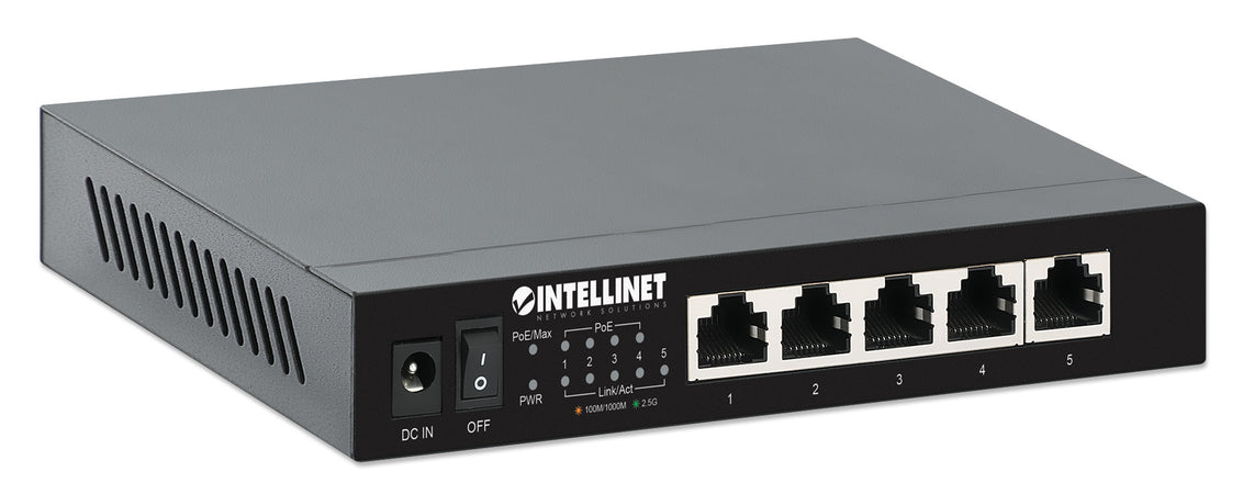 Ethernet Switch POE+ 5 Porte 2.5G