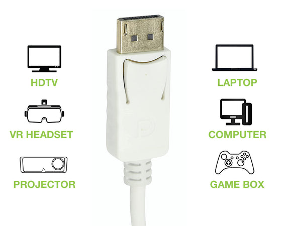 Adattatore Passivo DisplayPort Maschio a HDMI Femmina 4K 60Hz