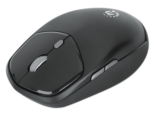 Mouse Ottico USB Wireless 1600dpi Compatto Nero