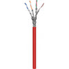 Matassa S/FTP Cavo Cat.7 Rame LSZH 100m Flessibile Rosso