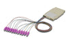 Cassetta di Giunzione Attrezzata con 12 Pigtail Fibra Multimodale OM4 SC 50/125 2m
