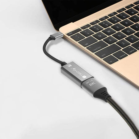 Adattatore USB-C&trade 3.2 a Displayport 1.4 8K@60Hz 15 cm