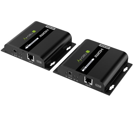 Ricevitore Aggiuntivo per Extender HDMI over IP con PoE IR 4K UHD su Cavo Cat.6 fino a 120m