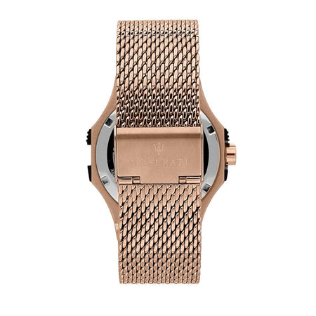 Maserati Potenza – Orologio Uomo Oro Rosa e Nero (R8853108009)
