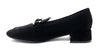 Francesco Milano mocassini donna in camoscio nero D05-12C