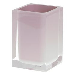 Bicchiere porta spazzolino Gedy RAINBOW Rosa
