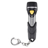 Torcia LED Tascabile a Batteria in Alluminio con Anello Portachiavi