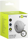Luce Notturna a 3 LED Plug-In con Sensore Crepuscolare Bianco Freddo
