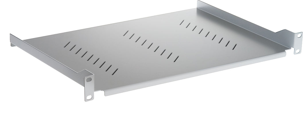 Mensola per Rack 19'' 350 mm 2U Grigia 2 punti