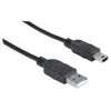 Cavo USB 2.0 OTG A maschio/Mini B maschio 1,8 mt