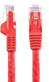Cavo di rete Patch in Rame Cat. 6 Rosso UTP 1 m