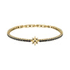 Bracciale MORELLATO uomo Tennis argento 925 / pietre nere