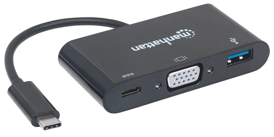 Adattatore Convertitore USB-C&trade a VGA, USB-A, USB PD