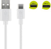 Cavo USB A Maschio 2.0 / USB-C Maschio 0,5m Bianco
