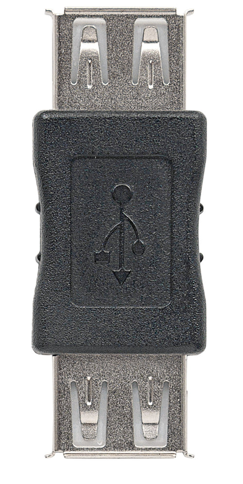 Adattatore USB-A Femmina USB-A Femmina Nero