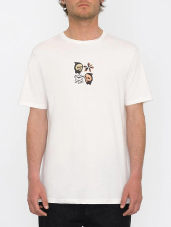 Maglietta T-shirt Volcom Flower Budz off white