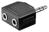 Adattatore Audio 3.5mm Stereo 1M/2F