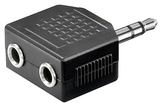 Adattatore Audio 3.5mm Stereo 1M/2F