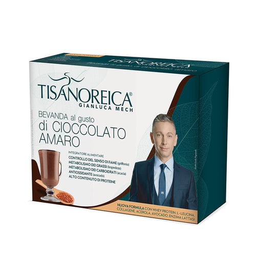 Tisanoreica bevanda cioccolato amaro 34gx4