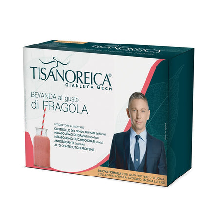 Tisanoreica bevanda alla fragola 28gx4