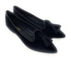 Francesco Milano ballerina in velvet nero A03-25V