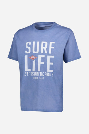 Maglietta T-shirt Bear Surf Life indigo