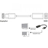 Adattatore DisplayPort 1.4 a HDMI 8K Attivo nero