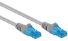 Cavo di rete Patch in Rame Cat. 6A Grigio UTP 0,5 m