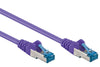 Cavo di Rete Patch in Rame Cat. 6A S/FTP LSZH 2 m Viola