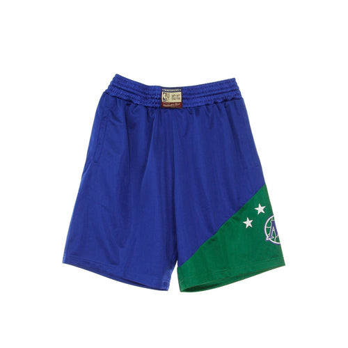 MITCHELL & NESS Pantaloncino Basket Uomo Nba Team Heritage Shorts 1980-2009 Dalmav Original Team Colors da uomo