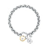 Bracciale MORELLATO donna Drops acciaio / quadrifoglio