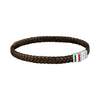 Bracciale MORELLATO uomo Moody marrone / acciaio